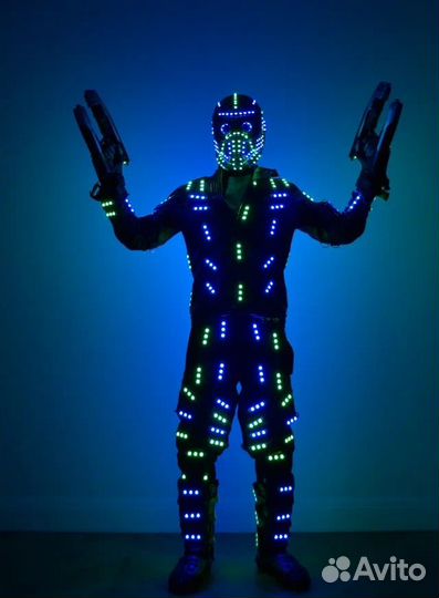 Аренда Световой Костюм Звездный Лорд + 2 Бластер