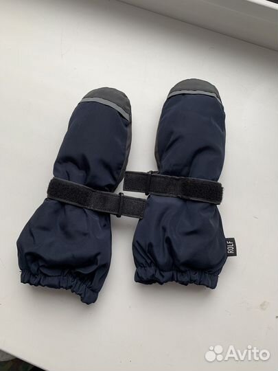 Варежки краги зимние 6-18 месяцев