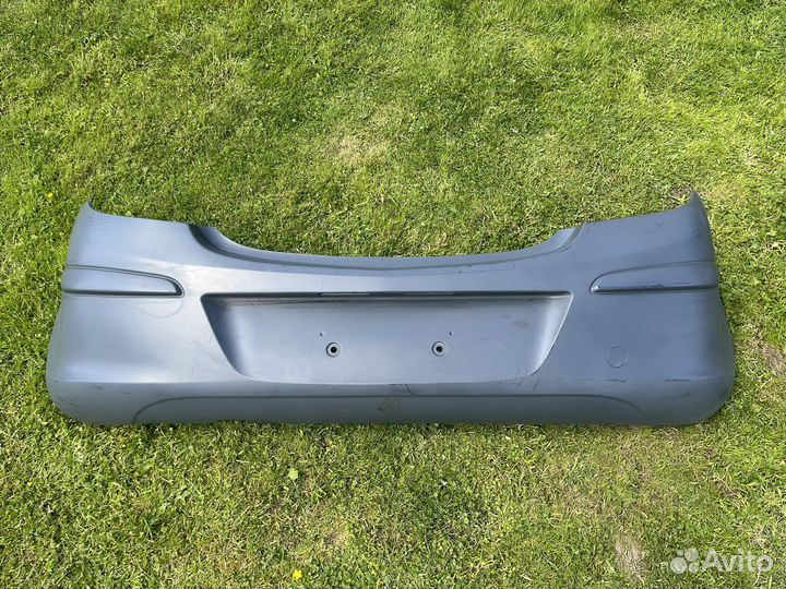 Opel corsa задний бампер