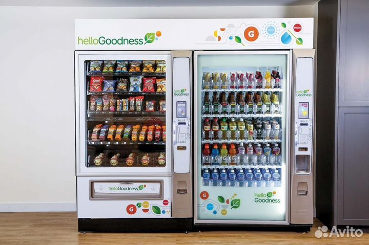 Готовый вендинговый бизнес с напитками