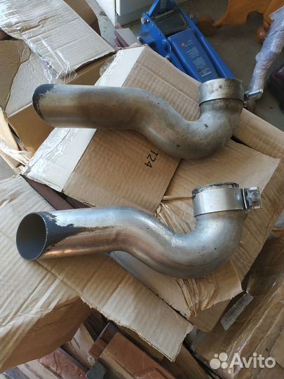 Насадки на глушитель volkswagen touareg