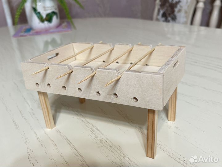 Деревянный мангал