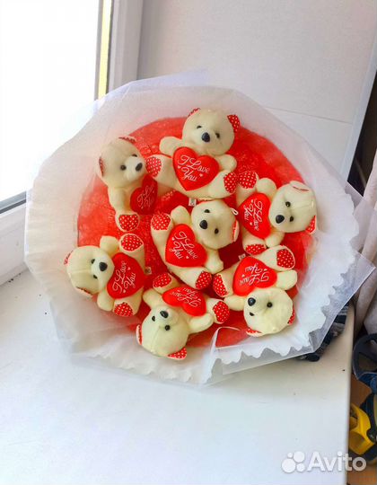 Букет из Мишек Подарочный