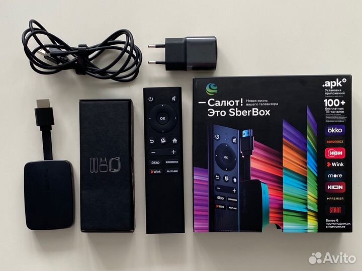 Smart tv приставка SberBox