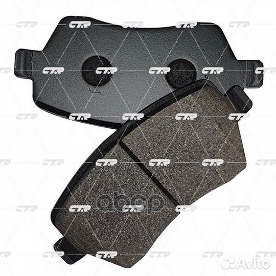 Колодки передние CTR GK0841 renault Duster/Loga