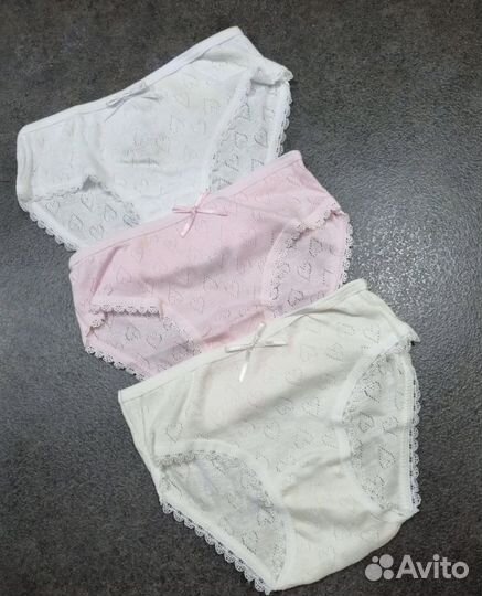 Набор трусов в комплекте трусы 3 штук турция