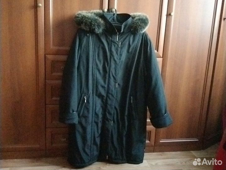 Куртка зимняя женская 56 размер
