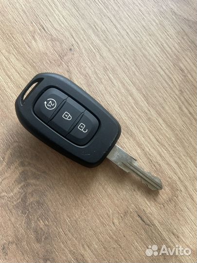 Ключ зажигания renault
