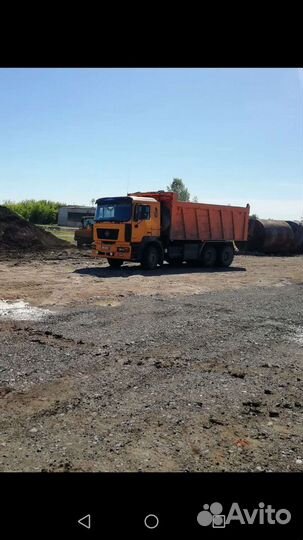 Доставка песка, щебня грунта