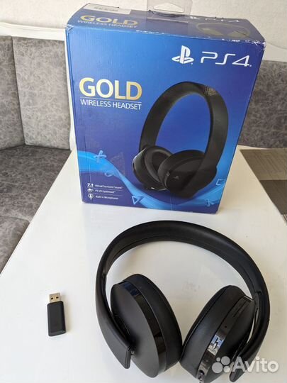 Sony gold wireless headset
