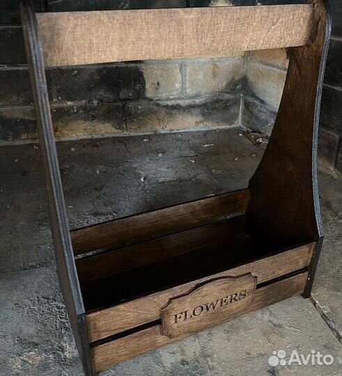 Ящик деревянный подарочный