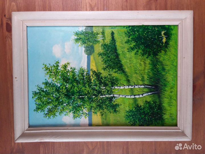Картина маслом, пейзаж