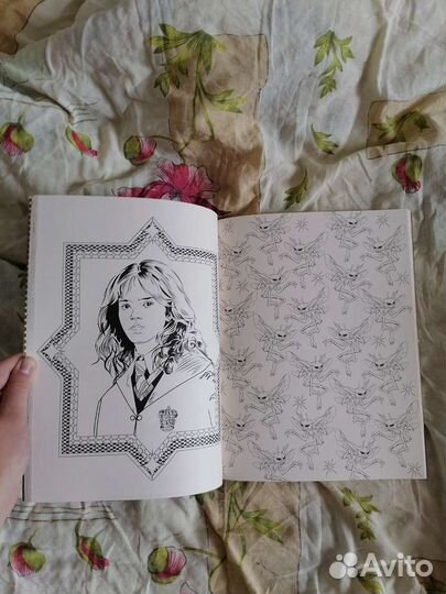 Гарри Поттер волшебная расскраска