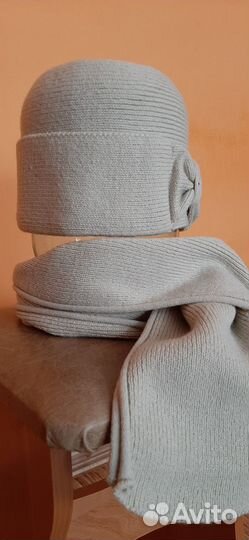 Комплект шапка и шарф