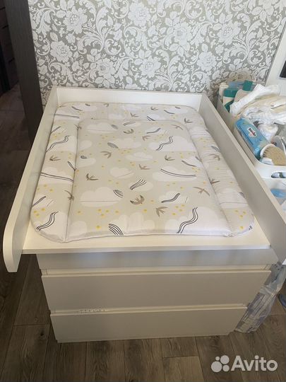 Пеленальная доска на комод