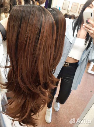 Парик с матовым оттенком