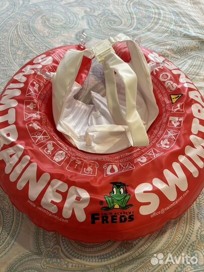 Круг для плавания swimtrainer красный