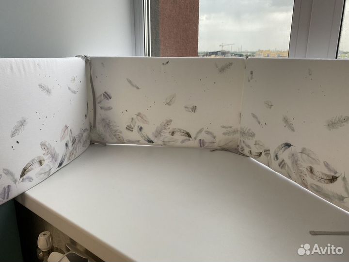 Бортики в детскую кроватку