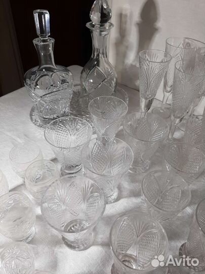 Хрустальная посуда СССР