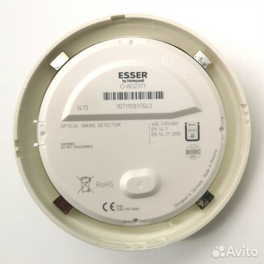 Извещатель пожарный дымовой Honeywell esser 802371