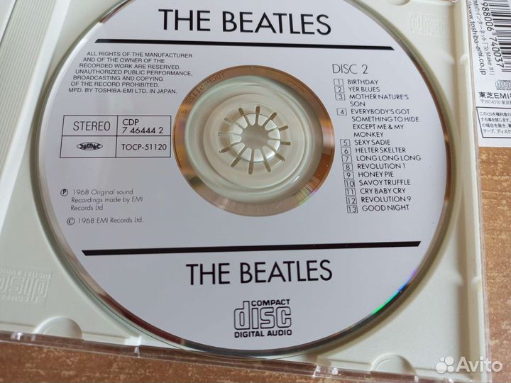 Фирменные сд Битлз