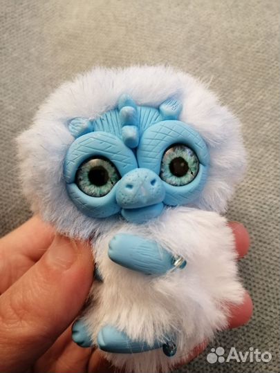 Меховой дракончик символ 2024 года