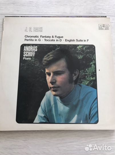 Виниловые пластинки Бах Иоганн Себастьян