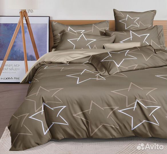 Постельное белье 100хлопок (сатин), новое