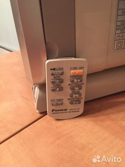 Воздухоочиститель daikin