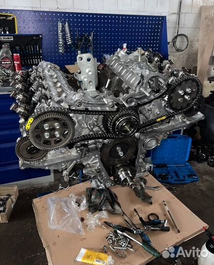 Двигатель 1VD / toyota Land Cruiser 200