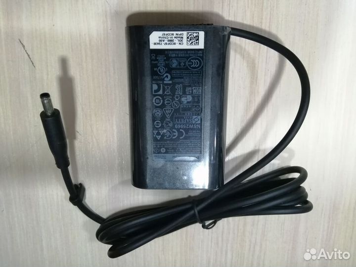 Блок питания Dell 19.5V,2.31A,4.5x3.0