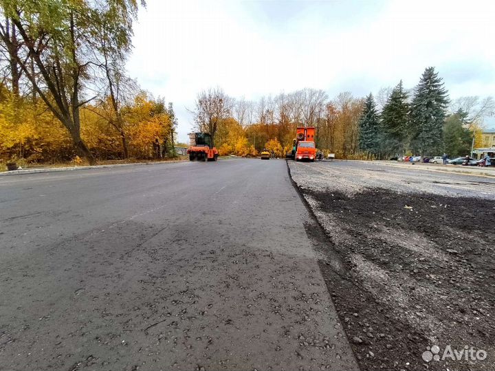 Укладка асфальта