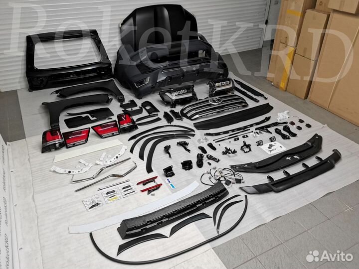 Рестайлинг Toyota Land Cruiser 200 стиль 300 R4024