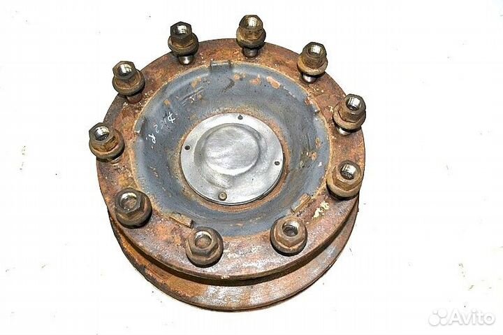 Ступица, дисковые тормоза, передний мост, правая D