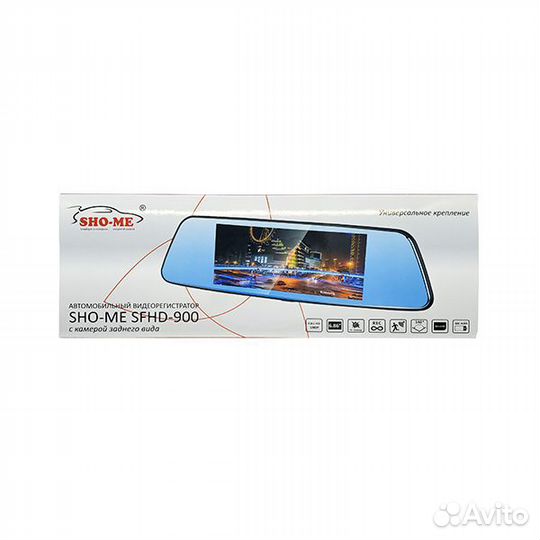 Видеорегистратор-зеркало Sho-me sfhd-900