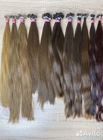 Славянские волосы на mini капсулах, 100шт