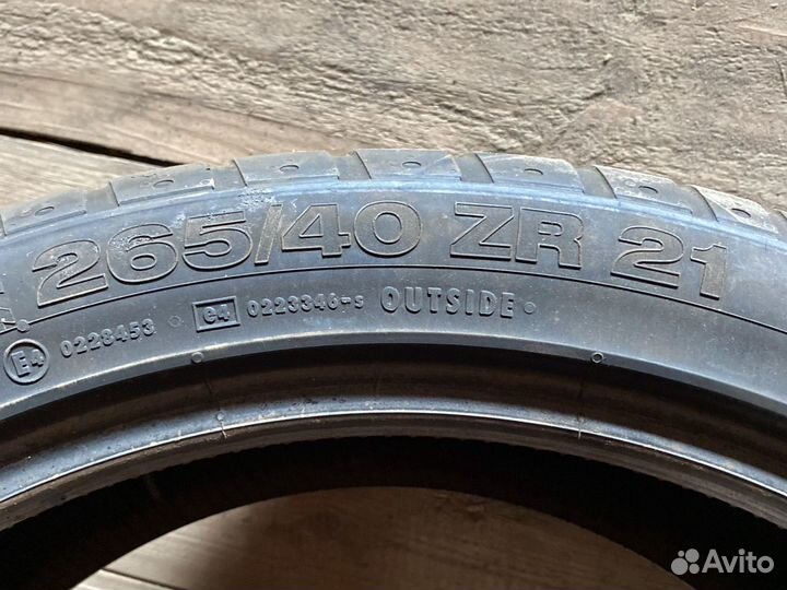 Continental ContiSportContact 2 265/40 R21