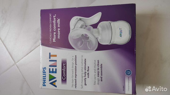 Молокоотсос avent ручной