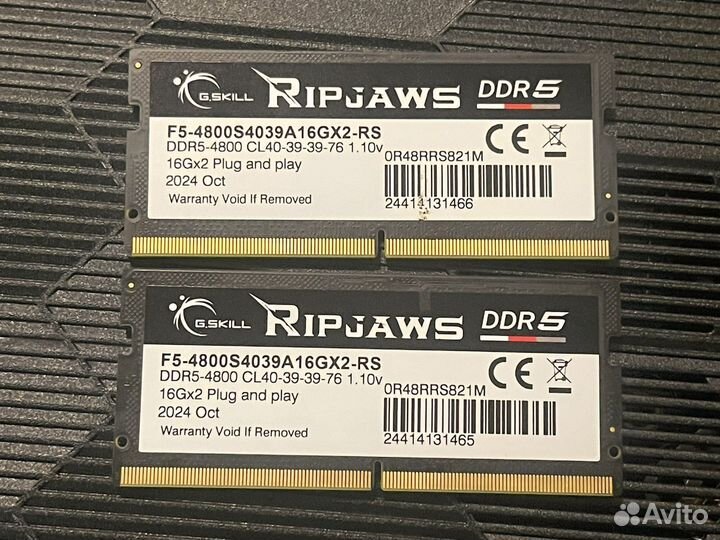 Оперативная память ddr5 32gb для ноутбука so-dimm