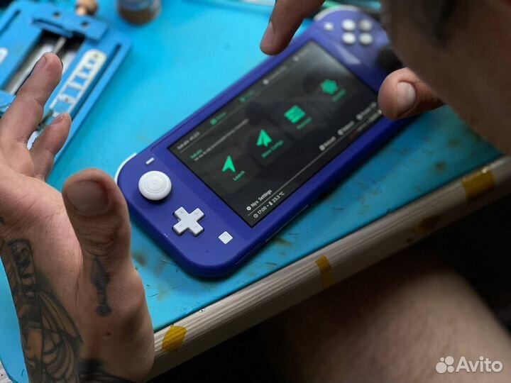 Ремонт Nintendo Switch Установка PicoFly / Kefir