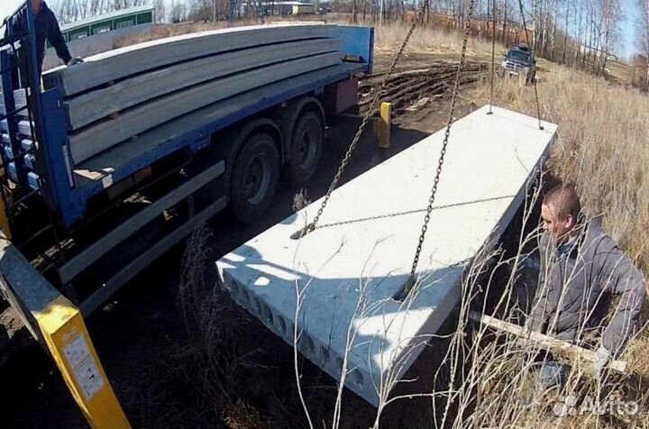 Плиты перекрытий близко