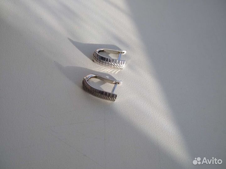 Серебряные серьги
