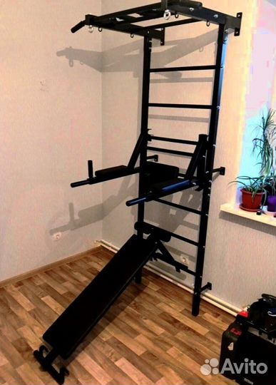 Шведская стенка с тренажером