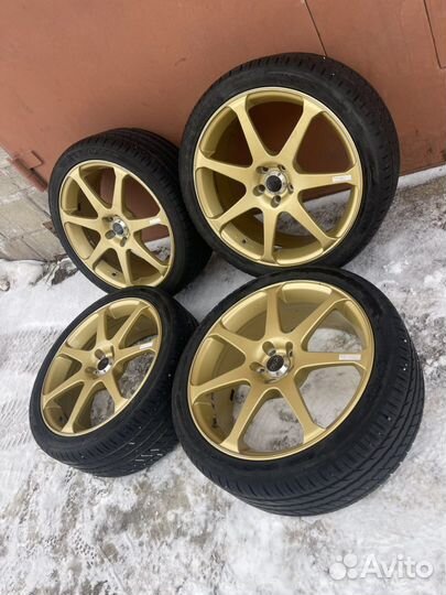 Диски Yokohama Model 7 Japan и Новые Шины Zonda