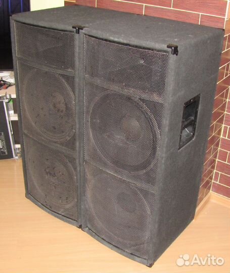 Колонки Eminence 2572Вт USA Pro 2шт Фазоинверторны