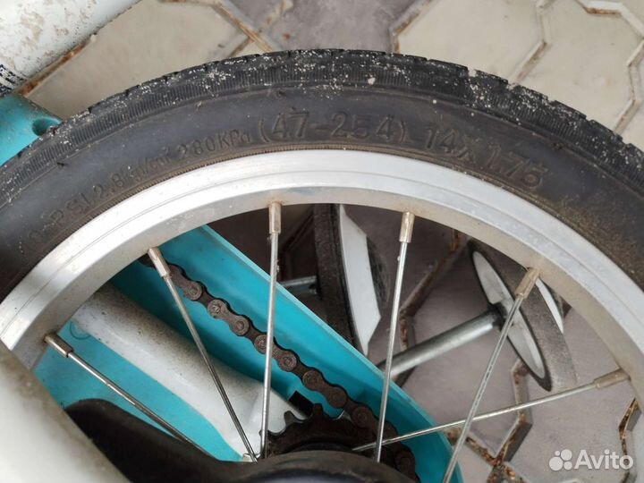 Детский велосипед btwin 14