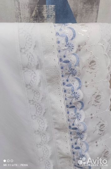 Косынка белая