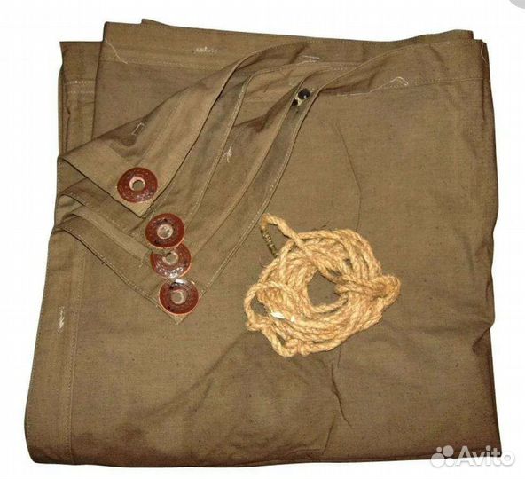 Плащ палатка армейская СССР