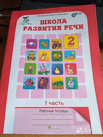 Раб. тетради 2 класс 2 части Школа развития речи