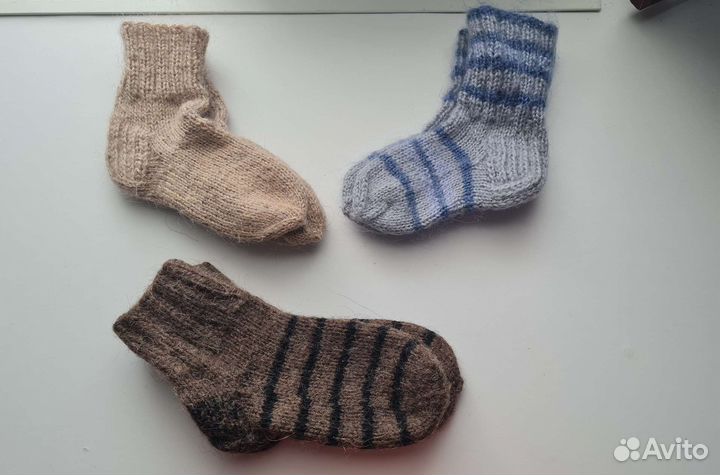 Носки шерстяные и пуховые